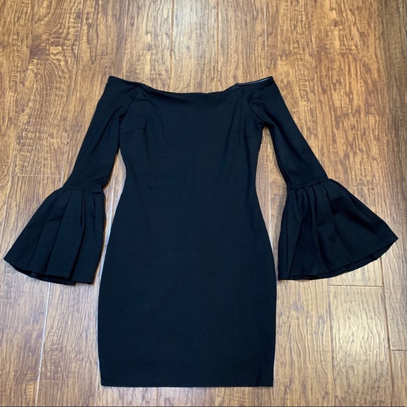 Gianni Bini Dresses & Skirts - Gianni Bini bell sleeve black pencil dress small